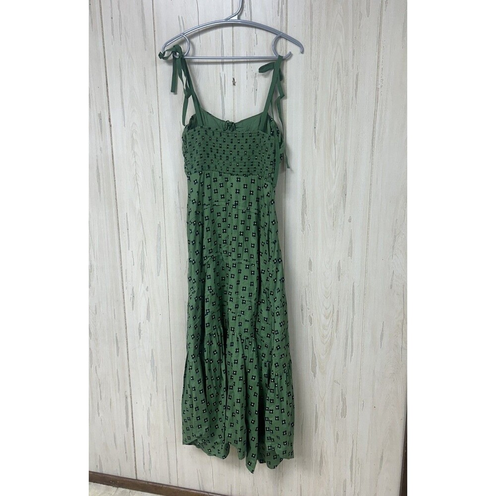 FREE PEOPLE Palma Printed Midi Dress in Green Combo size XS - Picture 5 of 6